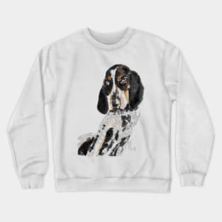 Relaxing Dog With Long Ears Crewneck Sweatshirt